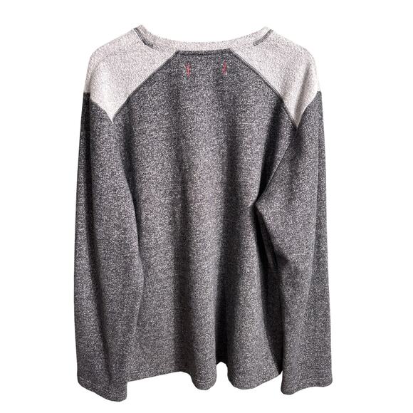 Tommy Bahama Sweatshirt Womens XL Gray Pullover Heather Long Sleeve Fleece - Picture 2 of 11